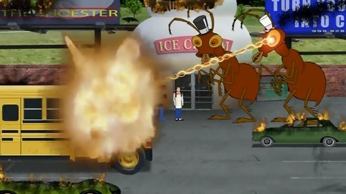 Escena del episodio 11 de la temporada 2 de la serie The Brak Show