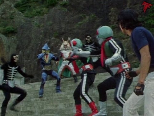 Poster della serie Kamen Rider