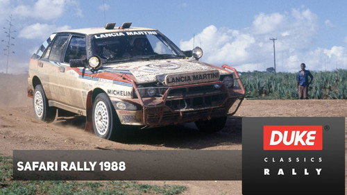 Safari Rally 1988 Backdrop Blur