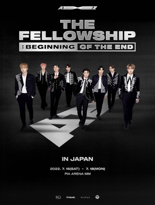 Poster ATEEZ 2022 WORLD TOUR [THE FELLOWSHIP: BEGINNING OF THE END] IN JAPAN 2022