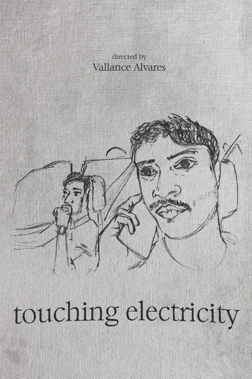 touching electricity poster
