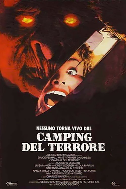 Camping del terrore movie poster player
