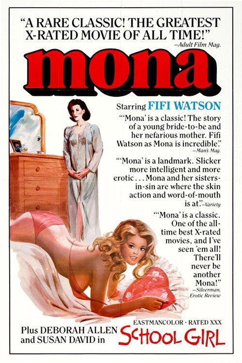 Mona: The Virgin Nymph poster
