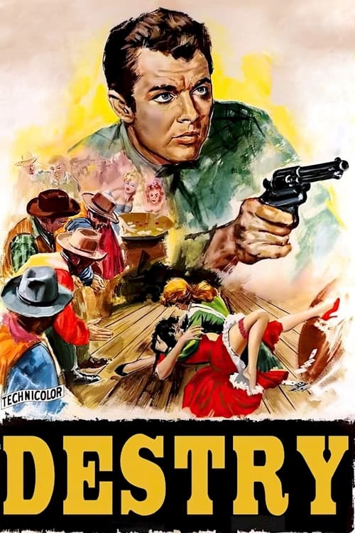 Destry (1954) poster