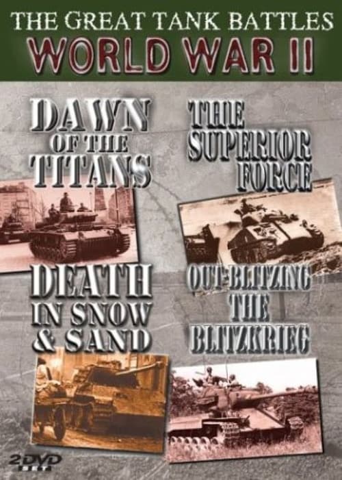 Poster The Great Tank Battles: World War II
