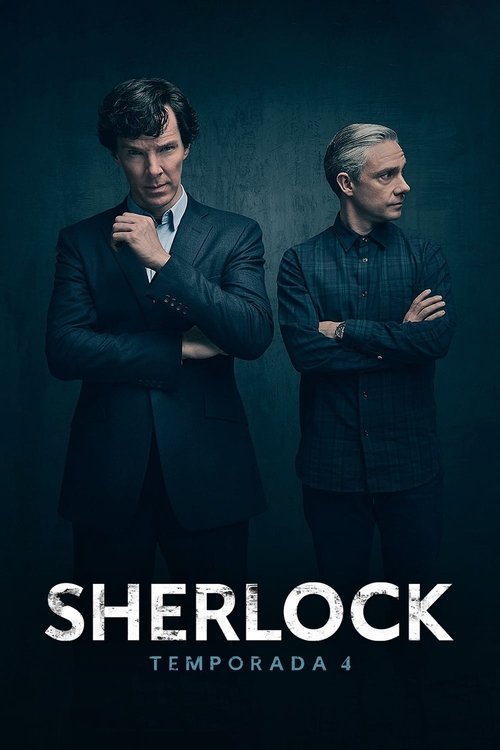 Ver temporada 4 de Sherlock Póster de la temporada 4 de la serie Sherlock