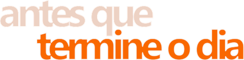 Antes que Termine o Dia - Logo 3