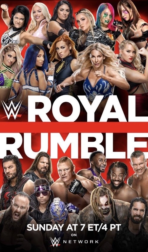 WWE Royal Rumble 2020 poster
