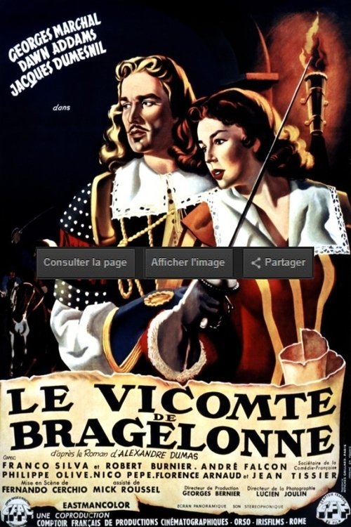 The Count of Bragelonne poster