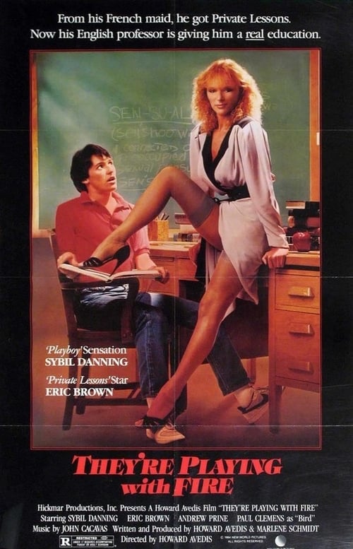 They're Playing with Fire (1984) Poster