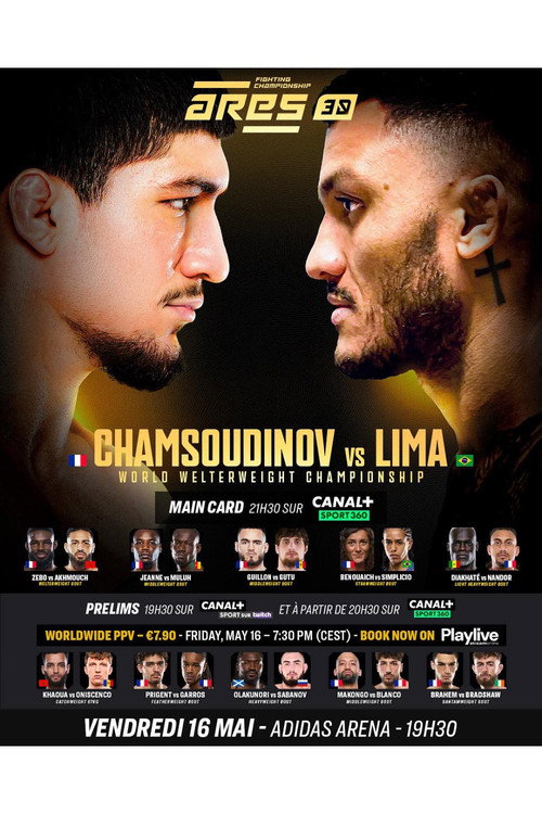 Ares FC 30: Chamsoudinov vs. Lima