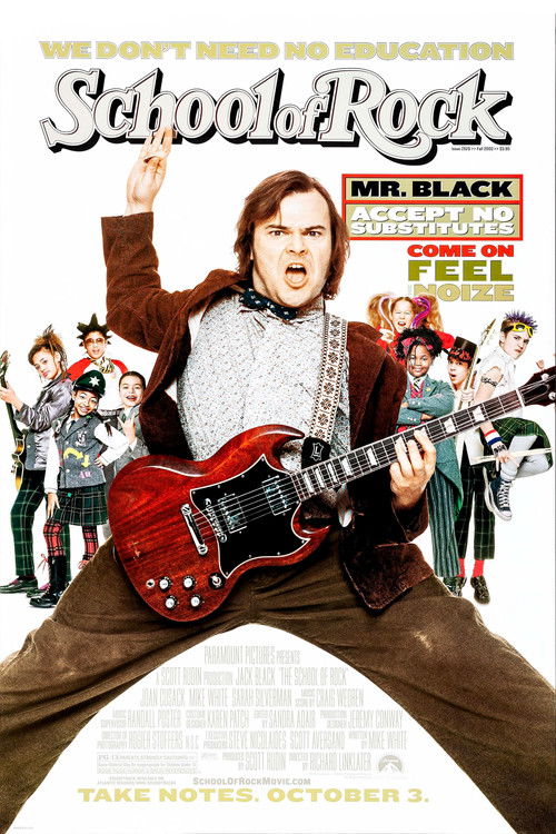 Школа Року / School of Rock (2003) TMDB poster