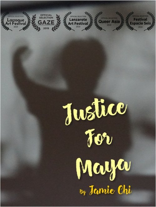 Justice for Maya movie poster player
