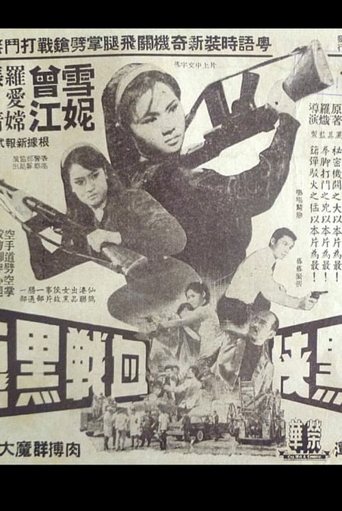 Poster 女黑俠血戰黑龍黨 1966