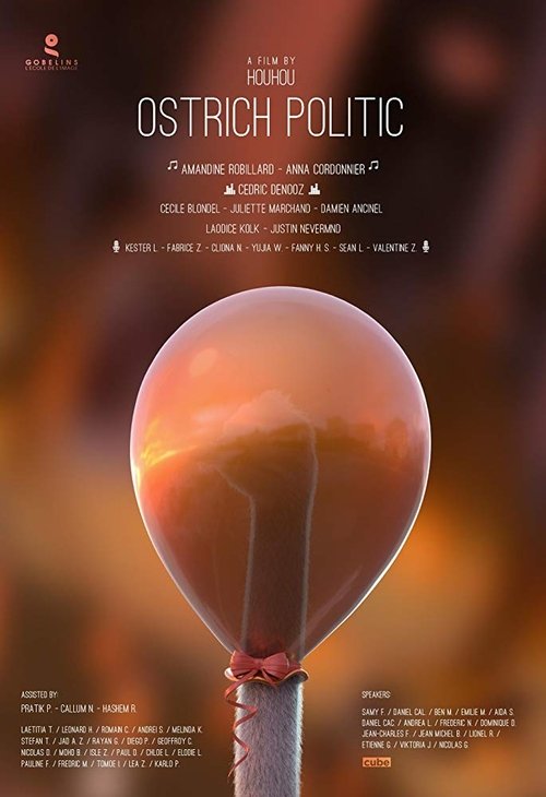 Ostrich Politic movie poster player