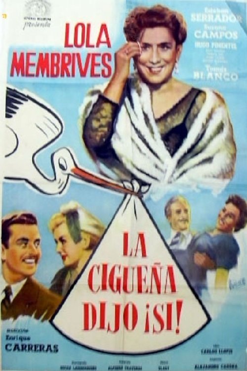 La cigüeña dijo sí movie poster player