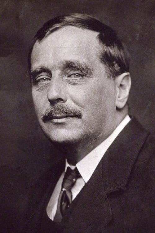 Grootschalige poster van H.G. Wells