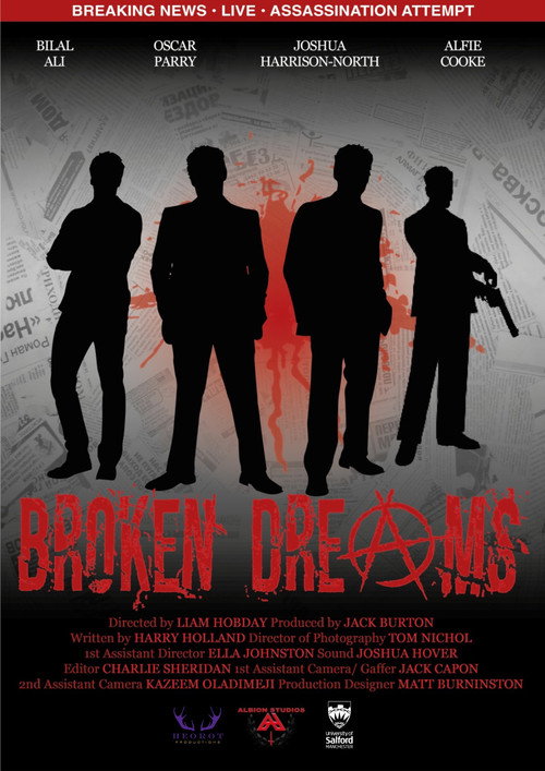 Pôster oficial de Broken Dreams (2023) - Drama
