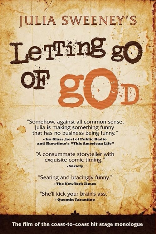 Poster Julia Sweeney - Letting Go of God 2008
