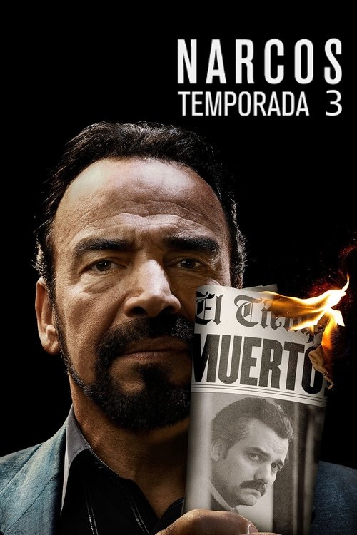 Ver temporada 3 de Narcos Póster de la temporada 3 de la serie Narcos