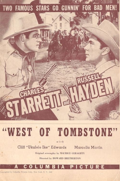 West of Tombstone Movie Poster Image