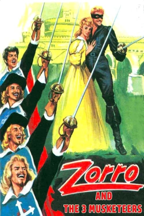 Poster Zorro e i Tre Moschettieri 1963