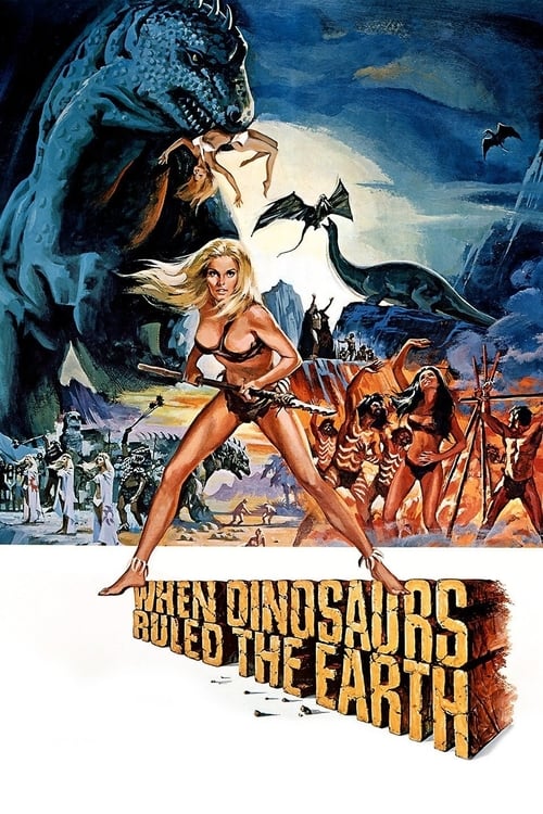 Poster When Dinosaurs Ruled the Earth 1970