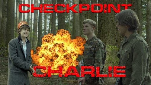 Checkpoint Charlie Backdrop Blur