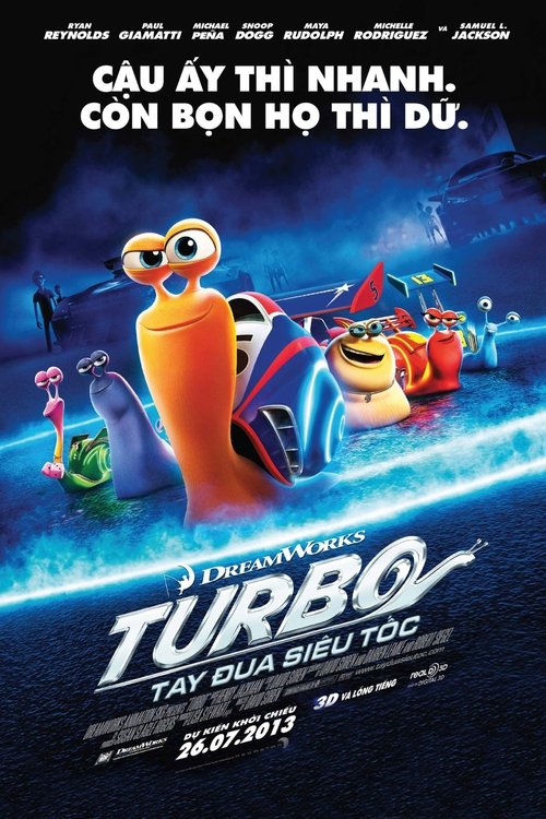 Poster Turbo: Tay Đua Siêu Tốc