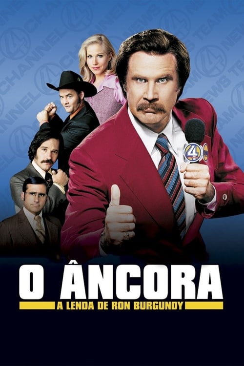 Poster do filme O Âncora: A Lenda de Ron Burgundy