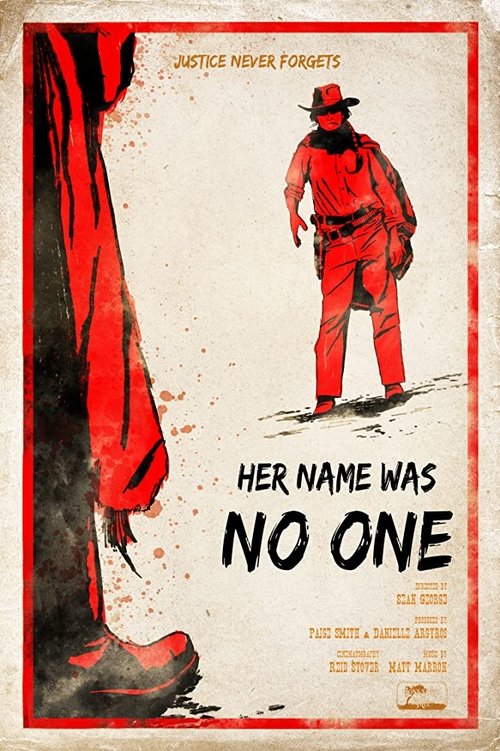 Her Name Was No One movie poster player