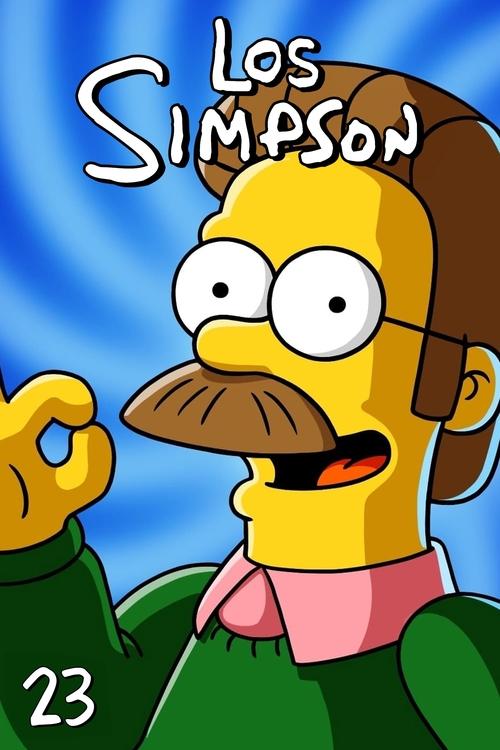 Poster de la Temporada 23 en la serie Los Simpson