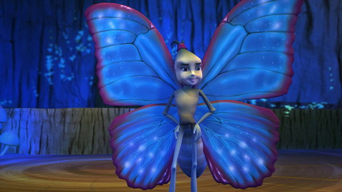 The Secret of Butterflies Backdrop Blur