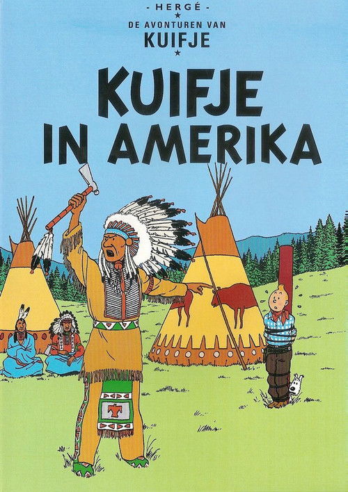 Tintin in America poster