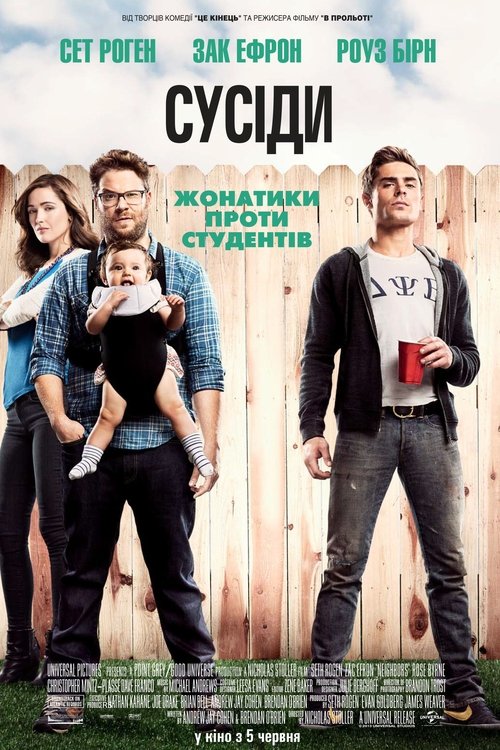 Сусіди / Neighbors (2014) TMDB poster