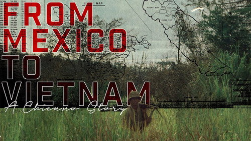 From Mexico to Vietnam: A Chicano Story Backdrop Blur