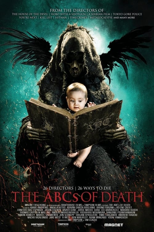 Grootschalige poster van The ABCs of Death