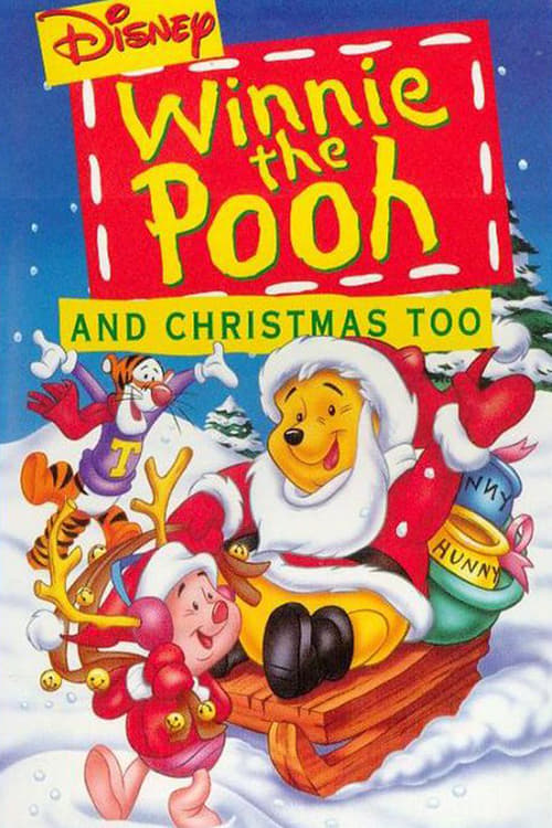 Poster Winnie the Pooh & Christmas Too 1991