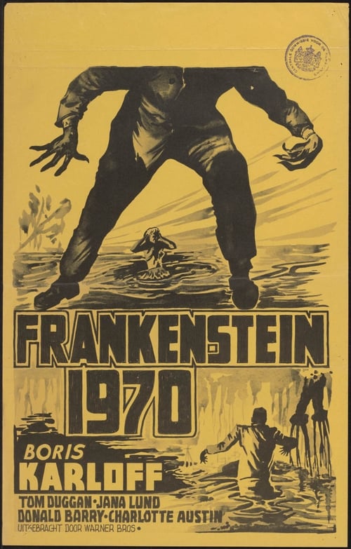 Frankenstein 1970 (1958) poster