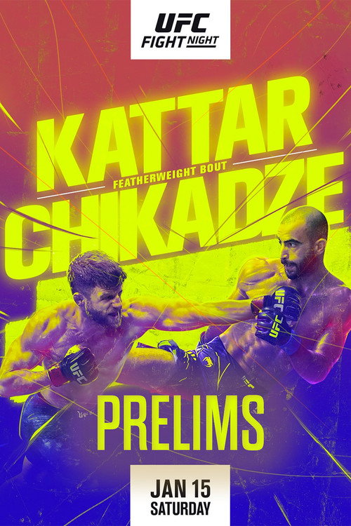 UFC on ESPN 32: Kattar vs. Chikadze - Prelims