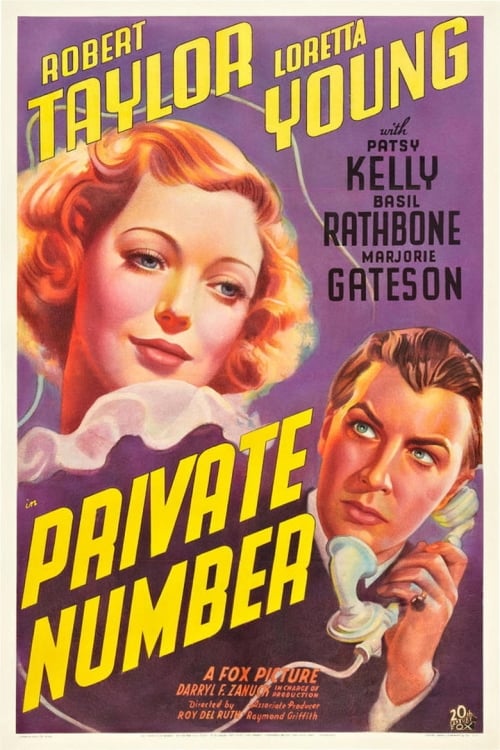 Private Number (1936) poster