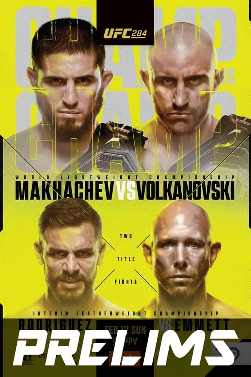 UFC 284: Makhachev vs. Volkanovski - Prelims Look at the website