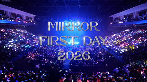 MIRROR FIRST DAY 2026 Backdrop Blur