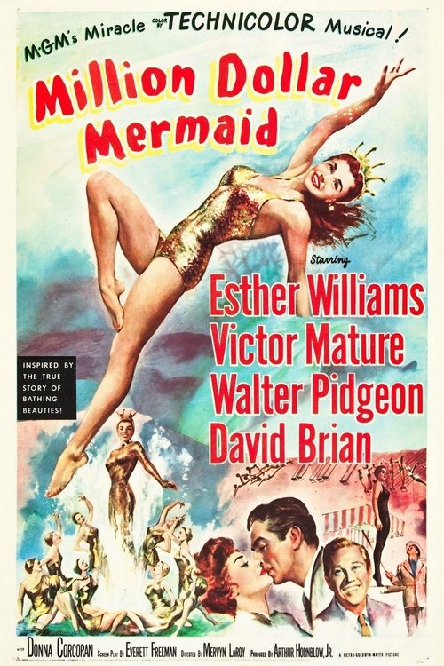 Grootschalige poster van Million Dollar Mermaid