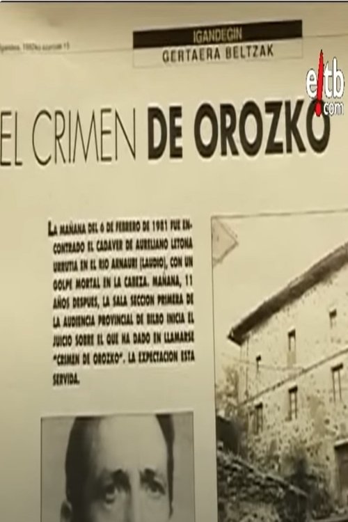 El crimen de Orozko. Crónica de una muerte anunciada (2010) poster