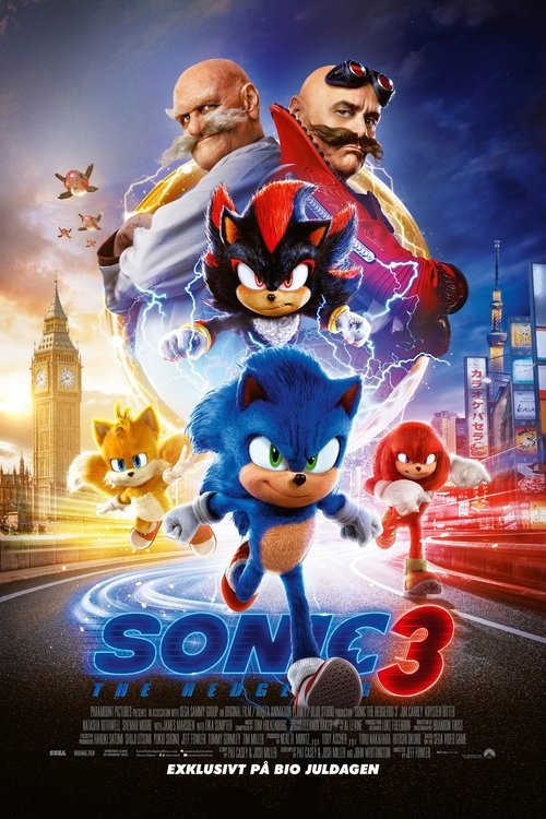 Sonic the Hedgehog 3 (2024) - Movie Poster