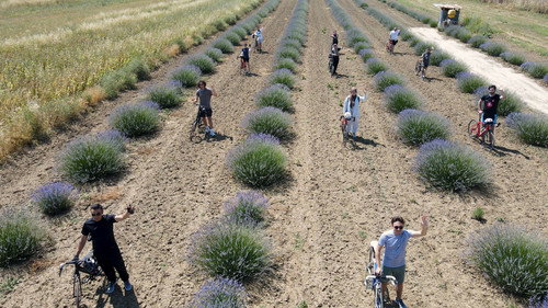 Pedaling in Disappearing Waters