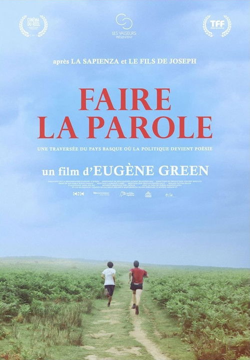 Affiche de Faire la parole