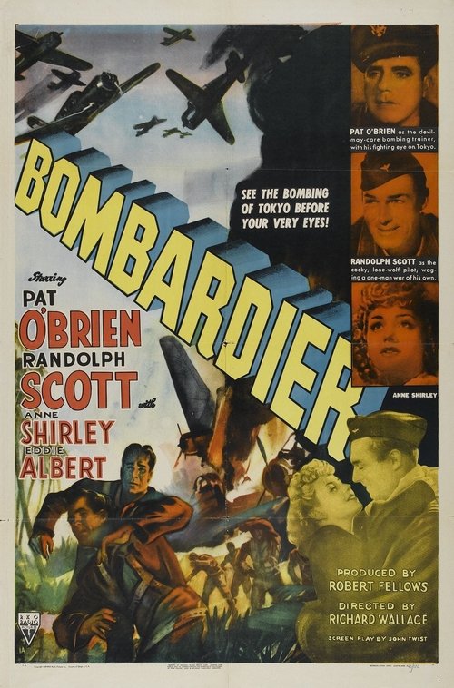 Free Watch Now Bombardier (1943) Movie Solarmovie 720p Without Download Streaming Online