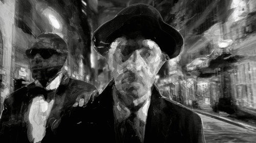 A white shoulder for a black man